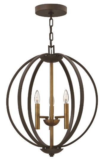 Foto para 60w Foyer Euclid CAND Spanish Bronze Single Tier