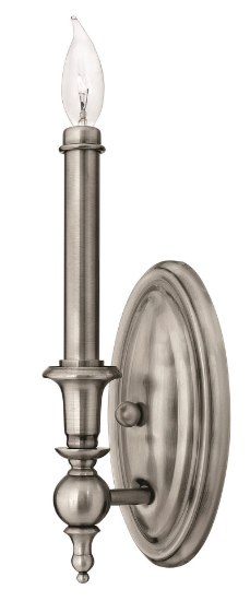 Foto para 60w Sconce Yorktown CAND Antique Nickel