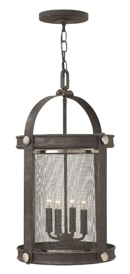 Foto para 60w Foyer Holden CAND Aged Zinc Single Tier Foyer