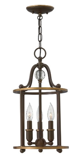 Foto para 60w Foyer Elaine CAND Light Oiled Bronze Small Foyer