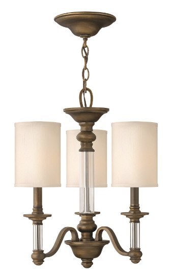 Foto para 60w Chandelier Sussex CAND English Bronze Three Light