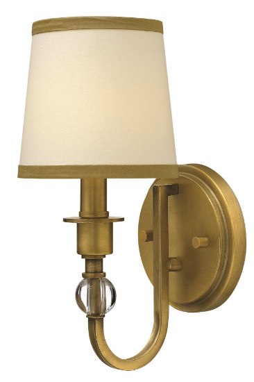 Foto para 60w Sconce Morgan CAND Brushed Bronze