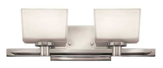 Foto para 4.5w Bath Taylor G9 LED Etched White Chrome Bath Two Light