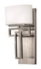 Foto para 4.5w Bath Lanza G9 LED Etched Opal Antique Nickel Bath Sconce