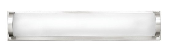 Foto para 15w Bath Acclaim LED Etched Silk-Screened Inside Polished Nickel Bath Two Light