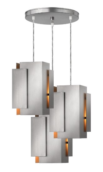 Foto para 100w Pendant Stratus MED Brushed Nickel* Pendant Pairings