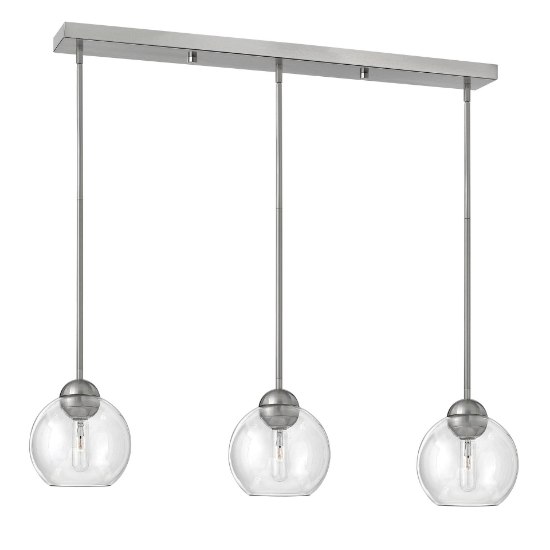 Foto para 100w Pendant Vivo MED Clear Brushed Nickel* Pendant Pairings