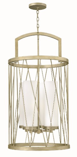 Foto para 100w Foyer Nest MED Silver Leaf* Single Tier Foyer