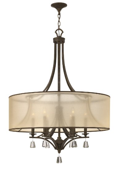 Foto para 60w Foyer Mime CAND French Bronze* Single Tier Foyer