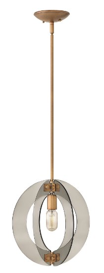 Foto para 100w Mini-Pendant Solstice MED Smoked Heirloom Brass