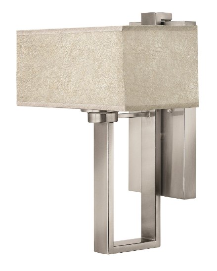 Foto para 75w Sconce Quattro MED Brushed Nickel*