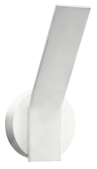 Foto para 379lm Follen Etched Acrylic White Integrated LED sconce