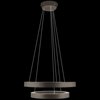 Foto para 1483lm Fornello Sand Textured Black Integrated LED 2 ring (light) pendant