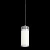 Foto para 454lm Ava Brushed Nickel Integrated LED mini pendant