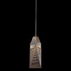 Foto para 213lm Vitalina Architectural Bronze Integrated LED 1LT LED  Mini Pendant