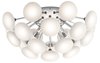 Foto para 1469lm Kotton Acid White Chrome Integrated LED Flush Mount