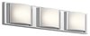 Foto para Bent Glass Chrome Integrated LED 22.5" Vanity