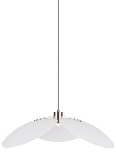 Foto para 14.1w 260lm 27.8" WW Oma LED White Pendant