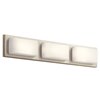 Foto para 30w 1368lm Kelsi Etched Opal Glass Brushed Nickel Integrated LED Vanity