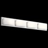 Foto para 40w 1818lm Kelsi Etched Opal Glass Chrome Integrated LED Vanity