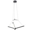 Foto para 14w 1315lm Enterprise Acrylic Charcoal Integrated LED Pendant