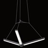 Foto para 14w 1315lm Enterprise Acrylic Charcoal Integrated LED Pendant