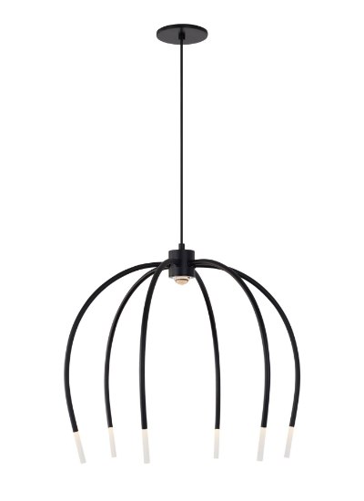 Foto para 11.4w 250lm Tallo 30k Steel Black 90cri Tallo 6 Chandelier bk LEDWD