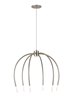 Foto para 11.4w 250lm Tallo 30k Steel Satin Nickel 90cri Tallo 6 Chandelier sn LEDWD