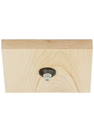 Foto para 60w Fusion Bronze FSJ 4IN Sq Wd MA bz 120/12 LED