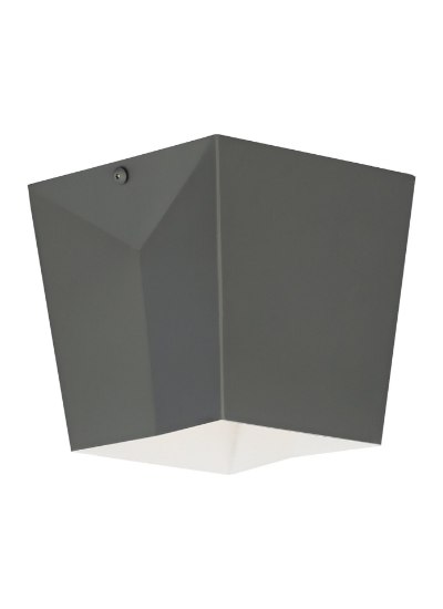 Foto para 12w Flection Rubberized Gray Flection Flush GY LED830 277