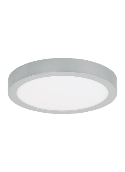 Foto para Tenur Silver Tenur Round 12 Flush Mount OY SI LED 930 1