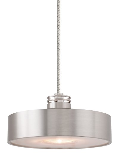 Foto para 50w Hover Satin Nickel Hover Pendant SN FSJ