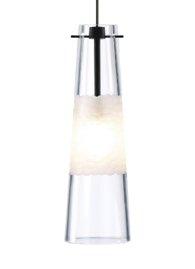 Foto para 8w Bonn Bronze Bonn Pendant Clear BZ LED FSJ