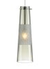 Foto para 8w Bonn Bronze Bonn Pendant Smoke BZ LED MPT