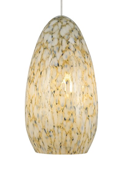 Foto para 8w Banja Bronze Banja Pendant Ivory BZ LED MPT