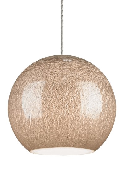 Foto para 8w Zollo Satin Nickel Zollo Pendant GY SN LED MPT