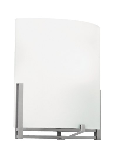 Foto para 60w Showtime Satin Nickel Showtime Wall INC Opal SN 120v