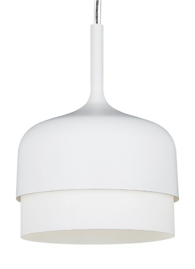 Foto para 32w Mezzo White Mezzo Grande Pend OP wh CFL