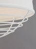 Foto para 75w Loft Medium Base Loft Pendant WH CP NL