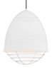 Foto para 75w Loft Medium Base Loft Pendant WH WH NL