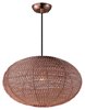 Foto para Twisp 1-Light Pendant CP Imitation Silk MB Incandescent (OA HT 132")