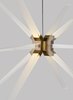 Foto para 23.5w 1725lm Photon 30k Acrylic Satin Nickel 90cri Photon 34 Chandelier sn LED930277