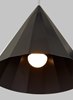 Foto para 75w Astora Steel Gold Medium Base Astora Pendant gd No Lamp