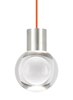 Foto para 15w Mina 30k Laser Etched Satin Nickel 90cri TD-Mina Pendant 3CLORsn-LEDWD