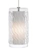 Foto para 6.5w Liza 27k White E26 Medium Base BT15 80cri TD-Liza Grande Pendant CL WH -LED827