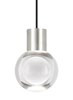 Foto para 15w 290lm Mina 22k Laser Etched Satin Nickel 90cri TD-Mina Pendant 1CLBKsn-LED922