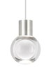 Foto para 15w 290lm Mina 22k Laser Etched Satin Nickel 90cri TD-Mina Pendant 1CLWHsn-LED922