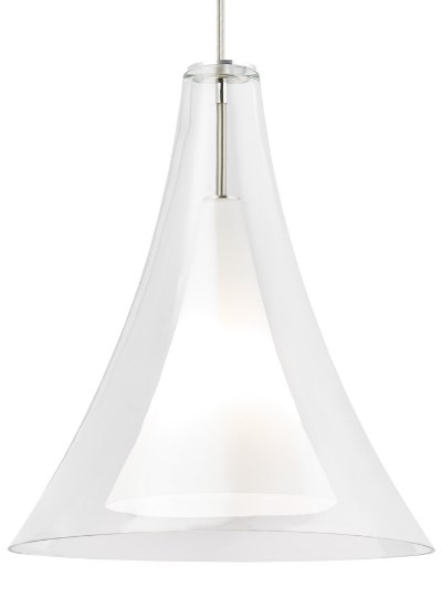 Foto para 53w 800lm Melrose White TD-Melrose Grande Pendant CLwh