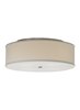 Foto para 300w Mulberry Satin Nickel TD-Mulb Ceil lg white, sn