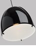 Foto para Paravo Fiberglass Gloss White/Satin Nickel TD-Paravo Pendant WH/SN